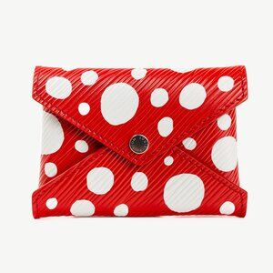 Louis Vuitton x Yayoi Kusama Kirigami Red Epi Dotted Pochette